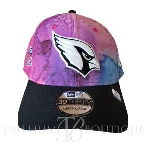 New Era Hat Cap Arizona Cardinals Crucial Catch Tie Dye 39Thirty Stretch Fit NFL